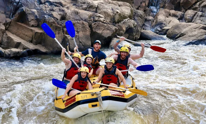 Tully River Full Day White Water Rafting with Dinner - Book Now | Experience Oz