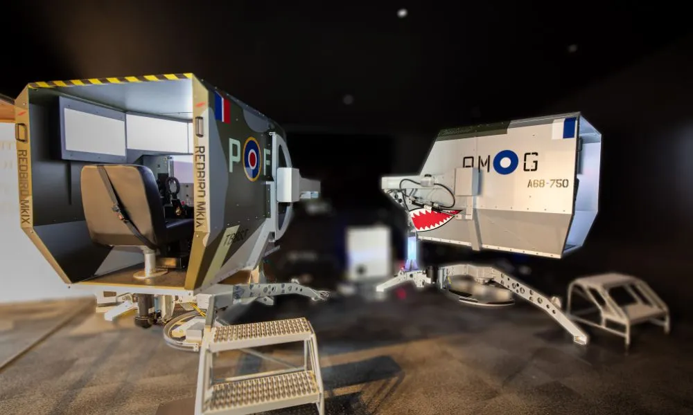 Temora Supermarine Spitfire Flight Simulator Experience | Experience OZ -4