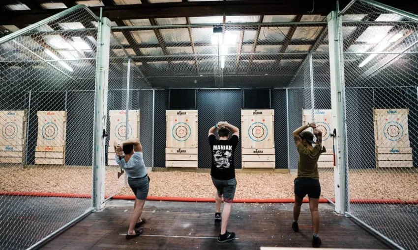 Newcastle Quick Chuck Axe Throwing - 1 Hour | Experience Oz