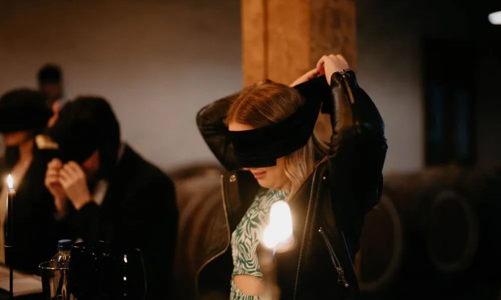 Tasting in the Dark: A Sensory Wine Experience - Book Now | Experience Oz-4