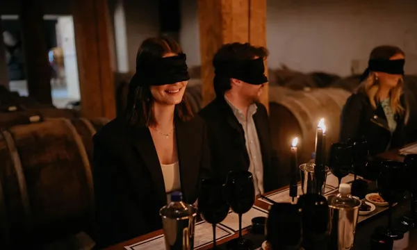 Tasting in the Dark: A Sensory Wine Experience at Hardys Wine