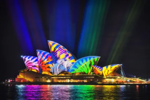 Vivid Sydney Harbour Cruise - Book Now | Experience Oz-2