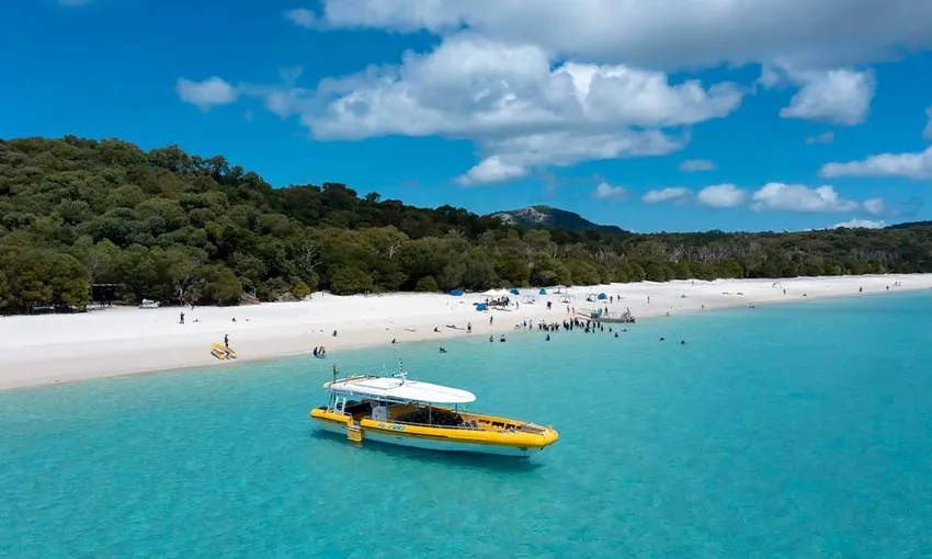 Whitehaven Beach High Speed Jetboat & Snorkel | Experience Oz