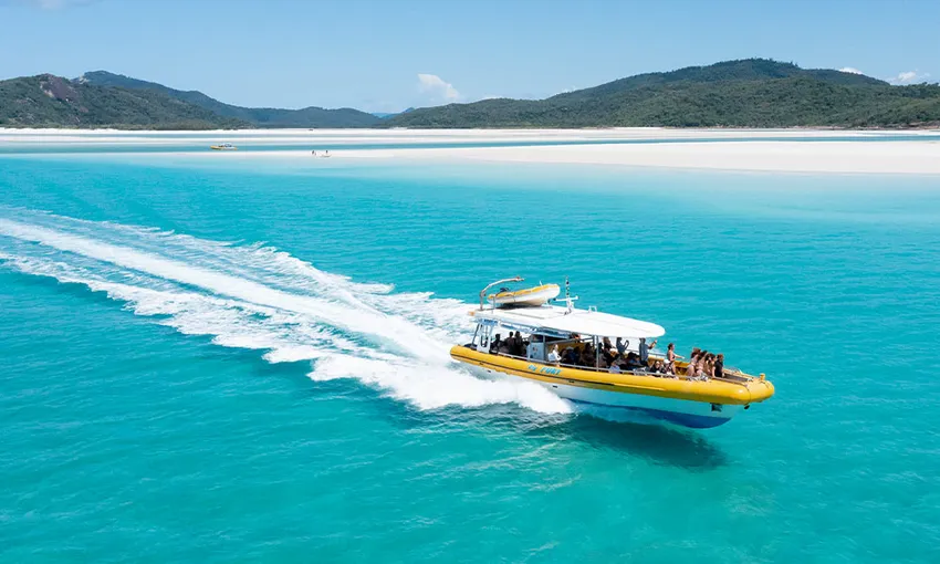 Whitehaven Beach High Speed Jetboat & Snorkel | Experience Oz