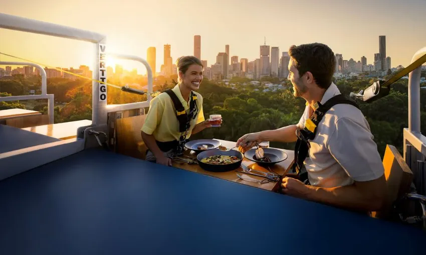 Brisbane Powerhouse Vertical Dining - For 2 | Experience Oz