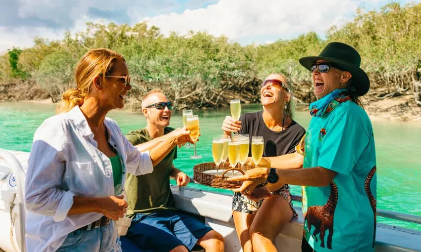 Roebuck Bay Cruise with Beachside Tapas and Cocktail | Experience Oz