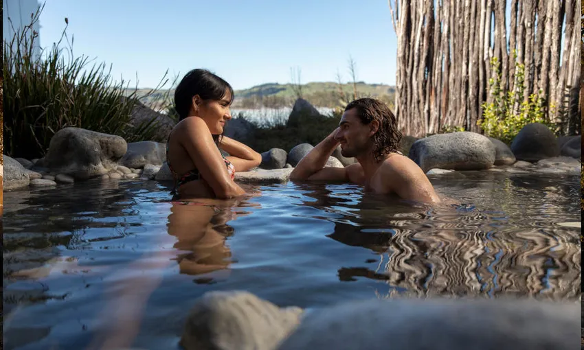 Polynesian Spa Private Sky View Pool and Entry | Experience Oz
