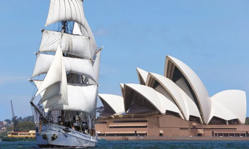  Sydney Harbour Tall Ship Cruise with Laser-Clay Shooting 