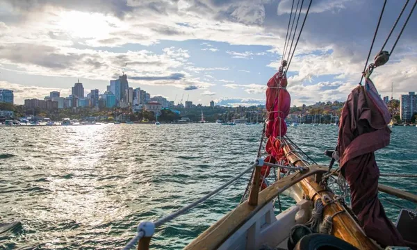 Sydney Sailing, Wine and Canapés Tall Ship Cruise 