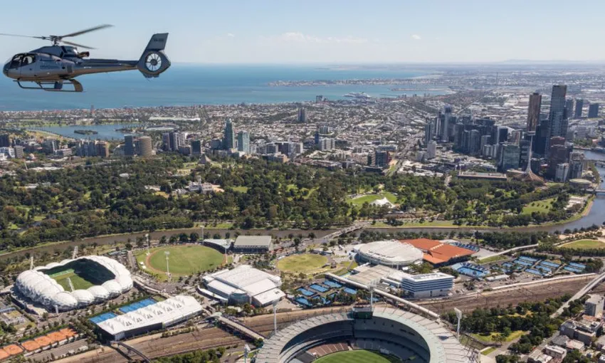 Melbourne City and Bayside Helicopter Flight, 20 Minutes 