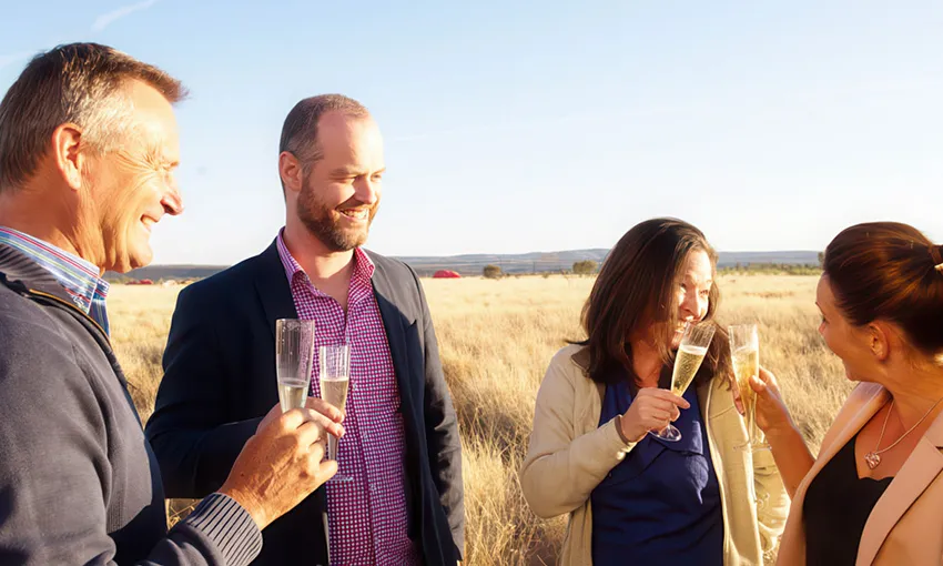 Alice Springs Hot Air Ballooning with Sparkling Wine, 30 Minute Flight