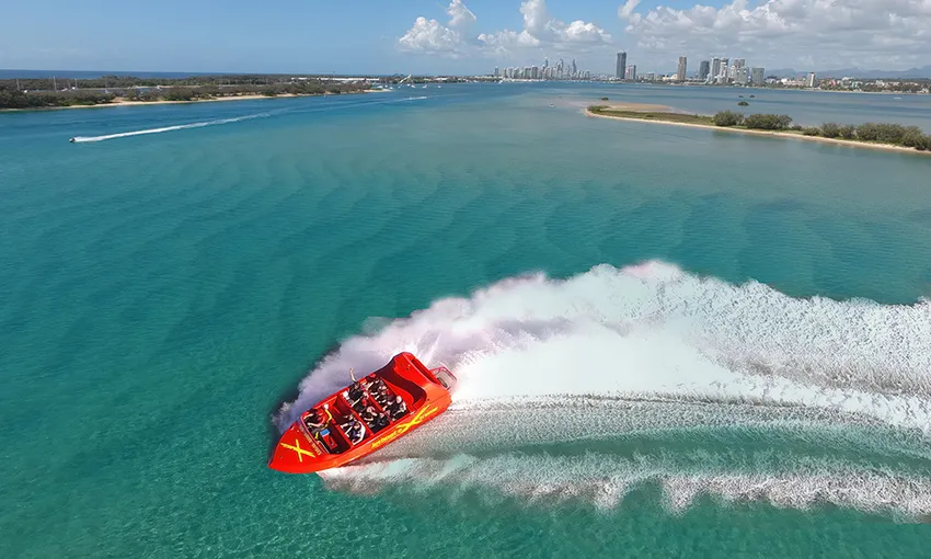 Jet Boat Ride & Helicopter Flight - 1.5 Hours - Surfers Paradise