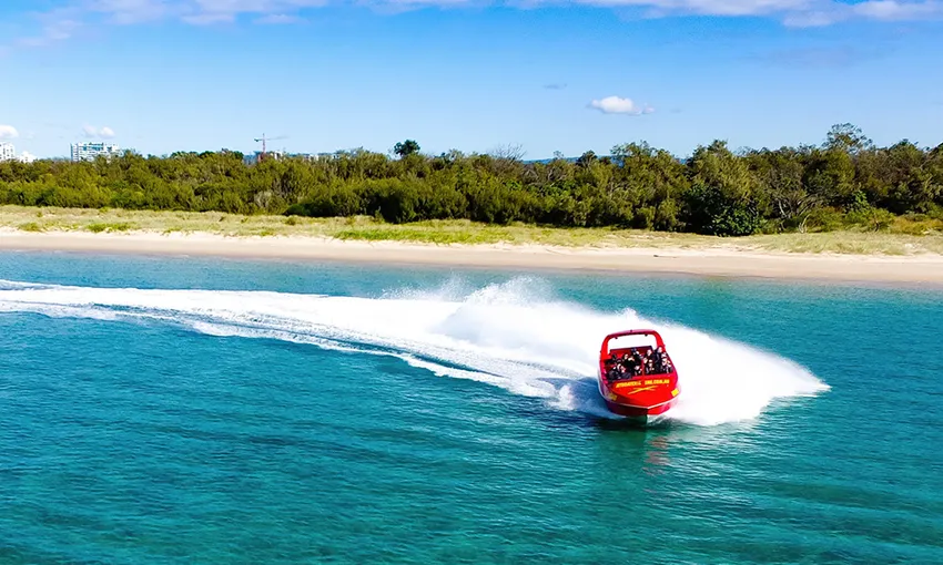 Jet Boat Ride & Helicopter Flight - 1.5 Hours - Surfers Paradise