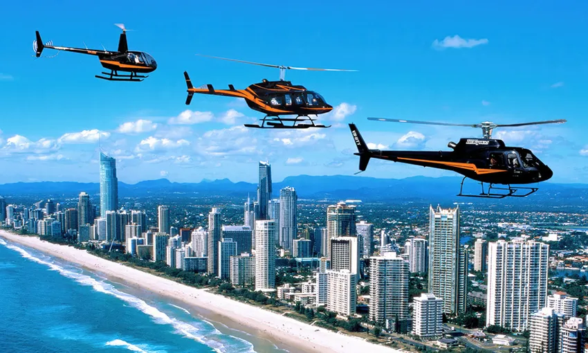 Jet Boat Ride & Helicopter Flight - 1.5 Hours - Surfers Paradise