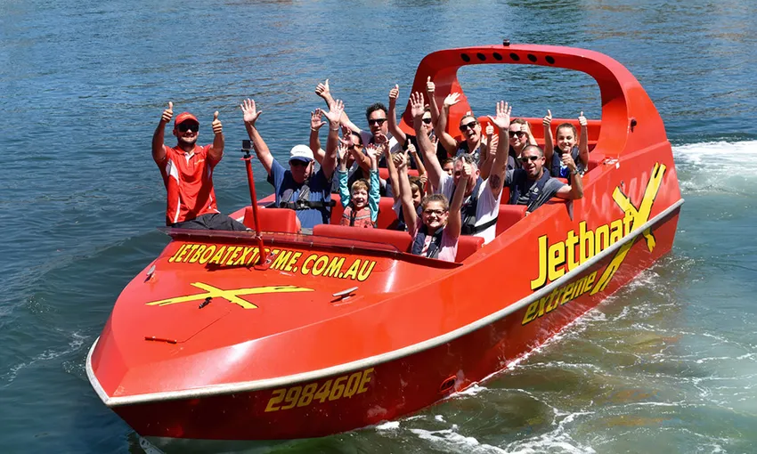 Jet Boat Ride & Helicopter Flight - 1.5 Hours - Surfers Paradise