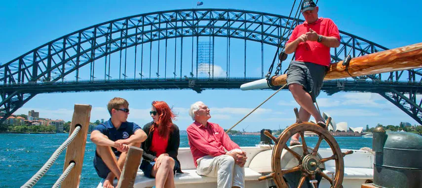 Sydney Tall Ship Lunch Cruise, 2 Hours 