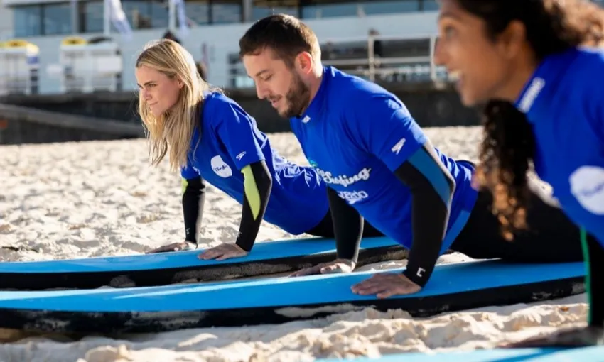 Bondi Beach Beginner Group Surfing Lesson
