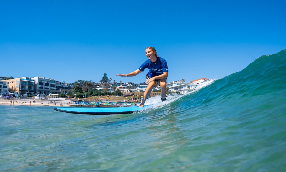  Bondi Beach Beginner Group Surfing Lesson