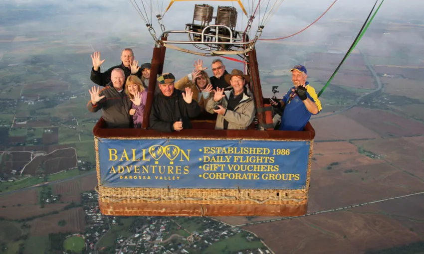 Hot Air Balloon Flight - Breakfast Included - Barossa Valley