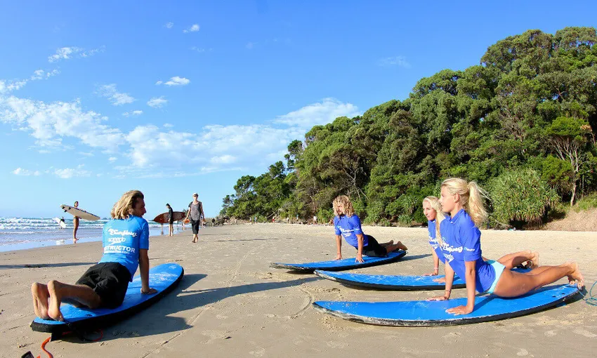 Group Surfing Lesson in Byron Bay, 2 Hours