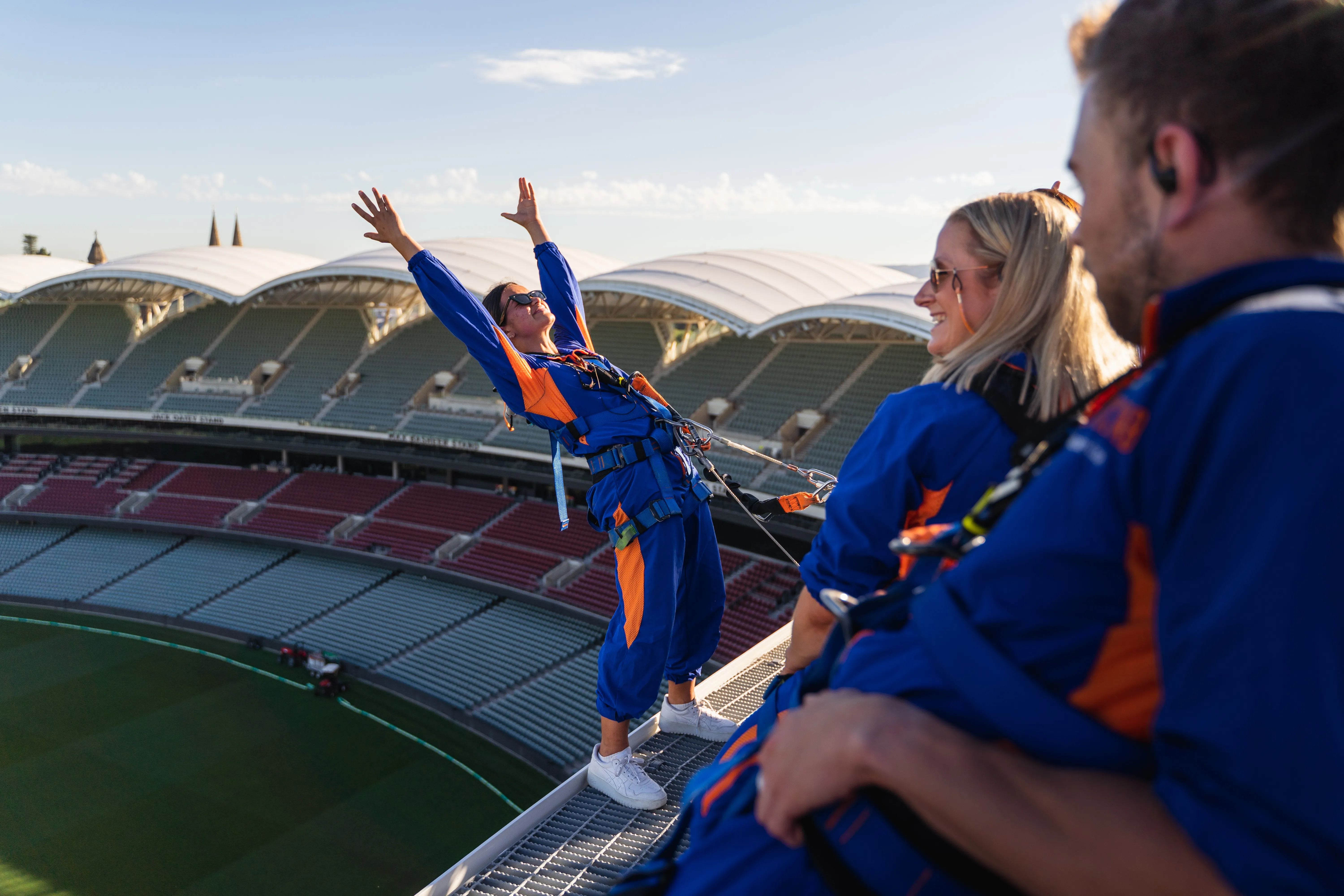 Adelaide Oval Roof Climb Day