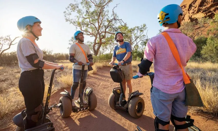Uluru Sunrise Breakfast and Segway Tour