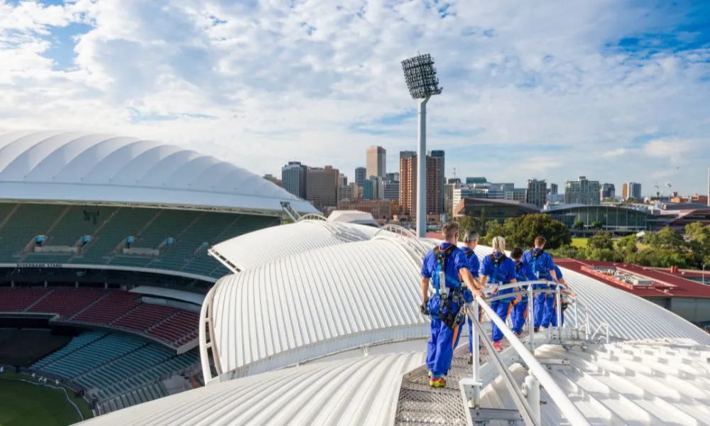 Adelaide Oval Day Roof Climb