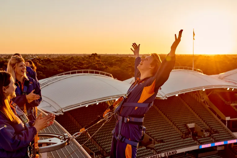 Adelaide Oval Roof Twilight Climb - Adelaide