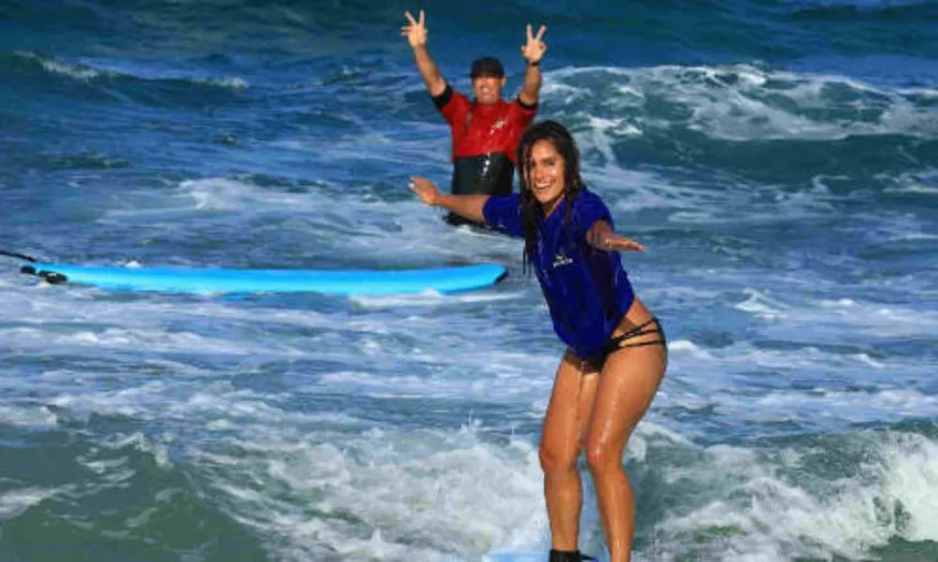 Full Day Surfing Lesson Package with Free Photo Package