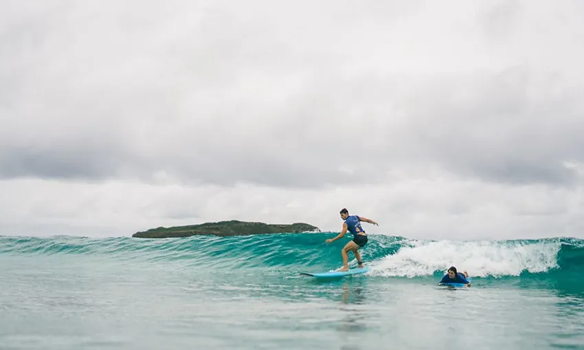 Full Day Surfing Lesson Package with Free Photo Package