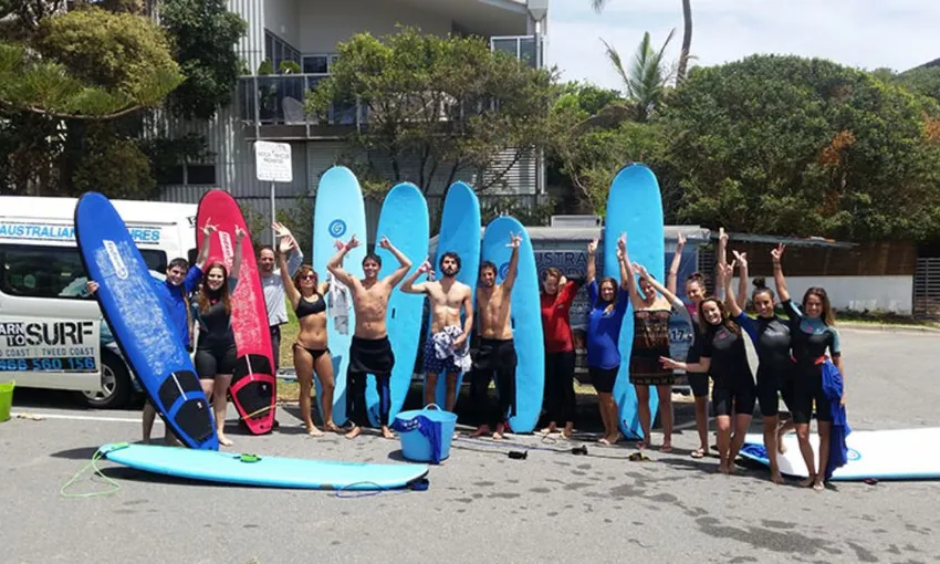 Full Day Surfing Lesson Package with Free Photo Package