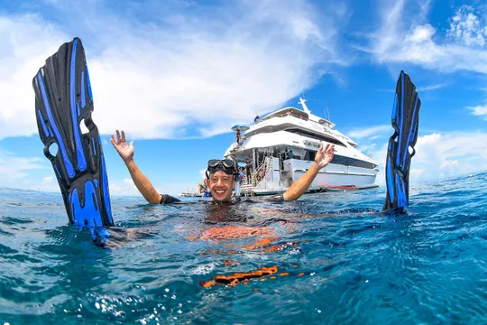 Great Barrier Reef Snorkelling and Intro Dive Cruise, Full Day - Cairns