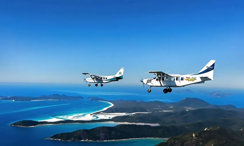 Whitsunday Islands Scenic Flight from Airlie Beach - 1 Hour 