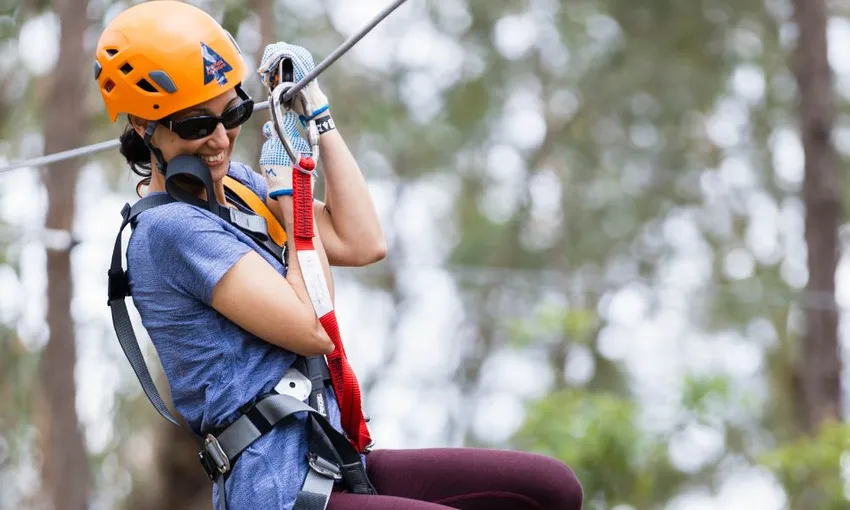 High Ropes Climbing Course with Flying Foxes - Coffs Harbour