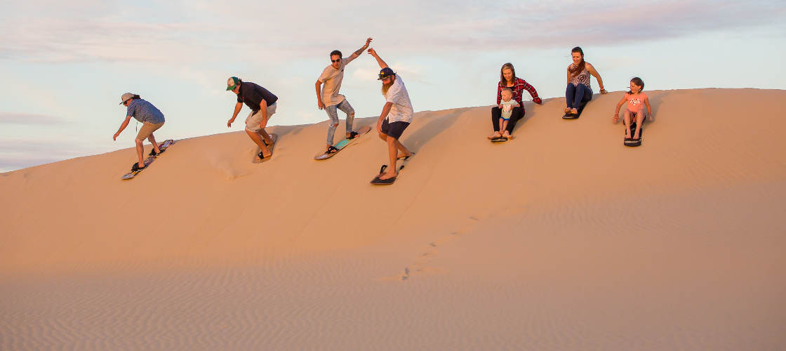 Stockton Sands Sandboarding & 4WD Tour