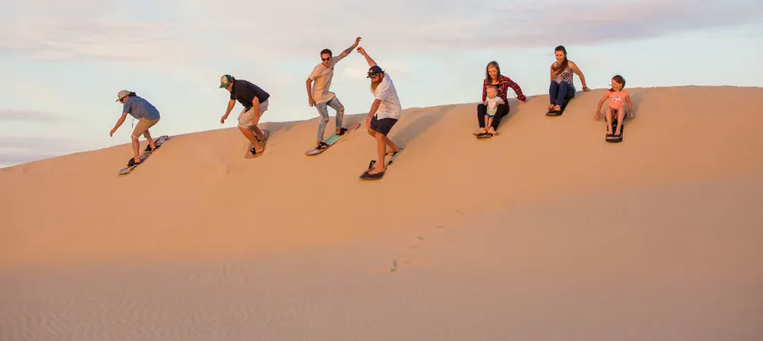 Stockton Sands Sandboarding & 4WD Tour