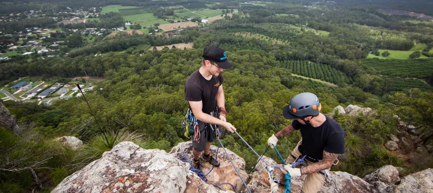 Glasshouse Mountains Rock Climbing - Full Day