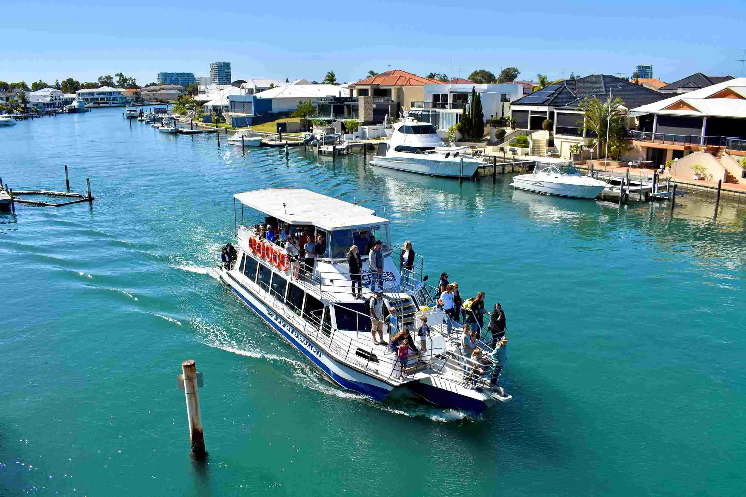 Mandurah Dolphin & Scenic Canal Cruise - Book Now | Experience Oz + NZ-11
