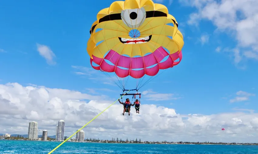 Tandem Parasail, Jet Boat and Jetski Safari Combo - For 2 - Gold Coast
