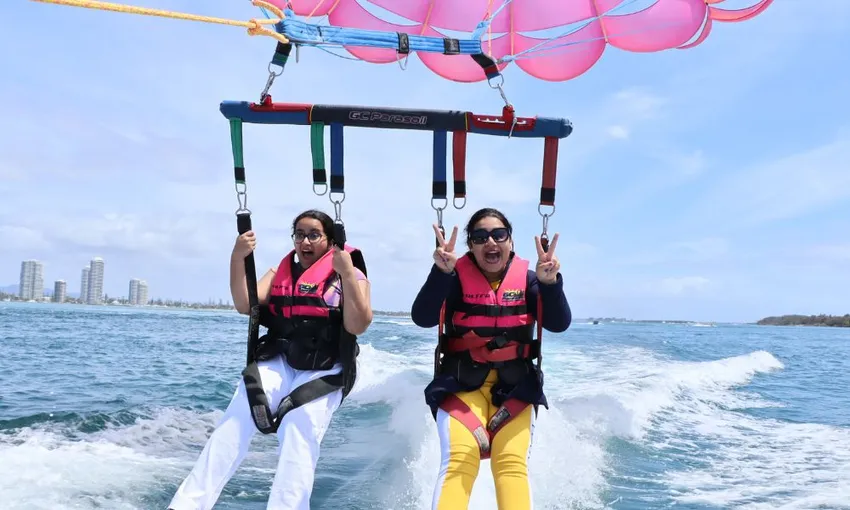 Tandem Parasail, Jet Boat and Jetski Safari Combo - For 2 - Gold Coast
