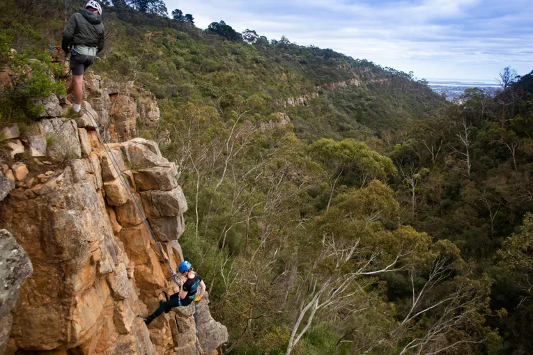 Rock Climbing & Abseiling, Full Day - Adelaide, Morialta National Park