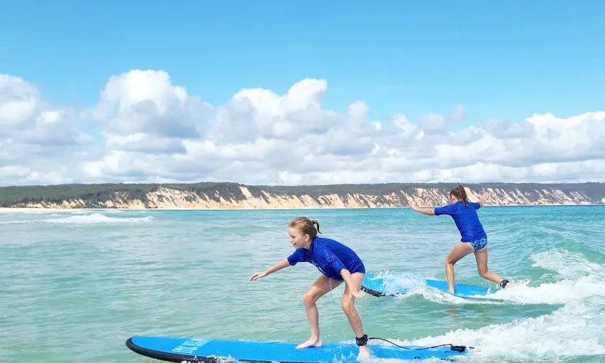 Epic 4WD Beach Drive with Surf Lesson in Noosa - Day Tour 