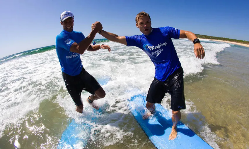 Lennox Head Group Surf Lesson, 2 Hours 