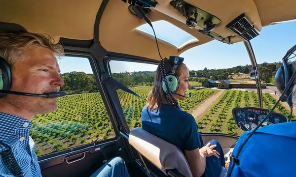 Barossa Valley Private Scenic Helicopter Flight, 10 Minutes