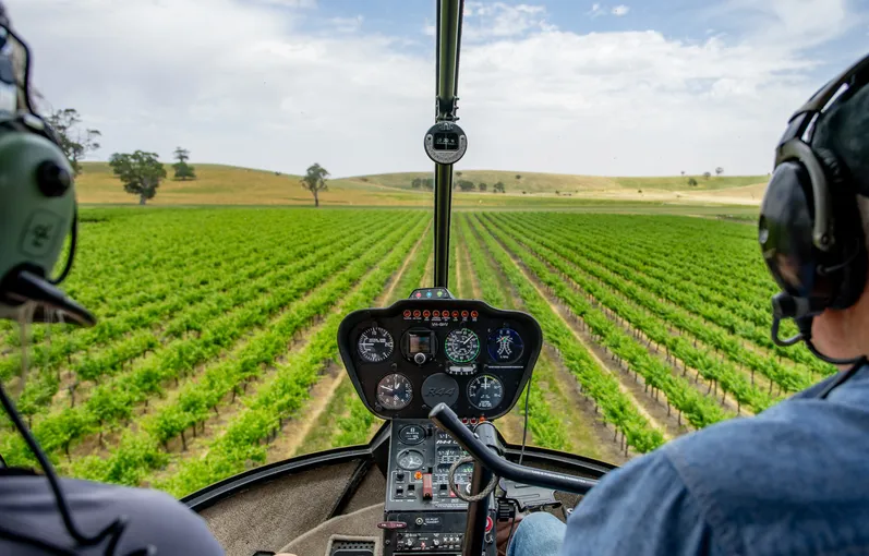 Barossa Valley Private Scenic Helicopter Flight, 10 Minutes