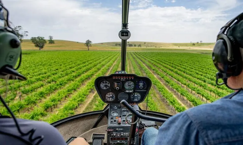 Barossa Valley Private Scenic Helicopter Flight, 20 Minutes 