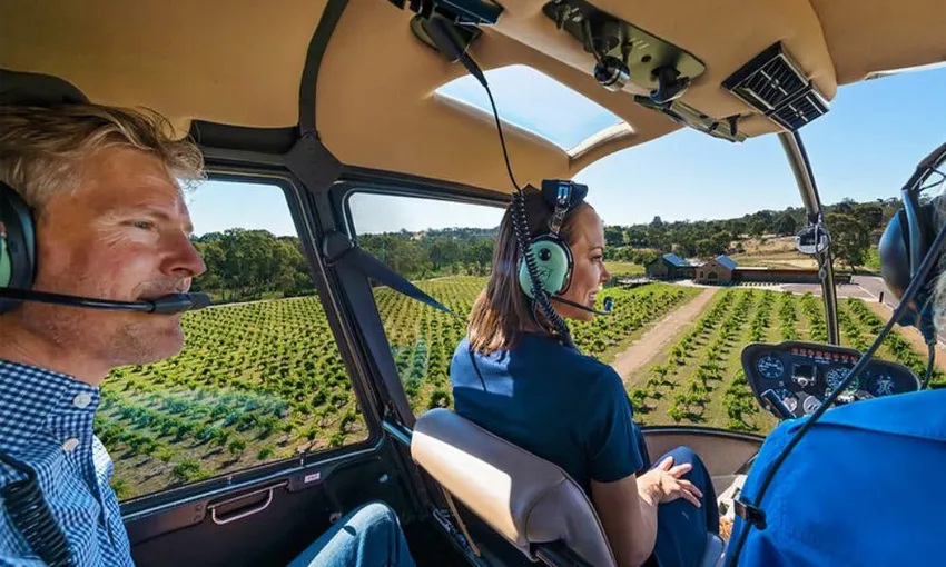 Barossa Valley Private Scenic Helicopter Flight, 20 Minutes 
