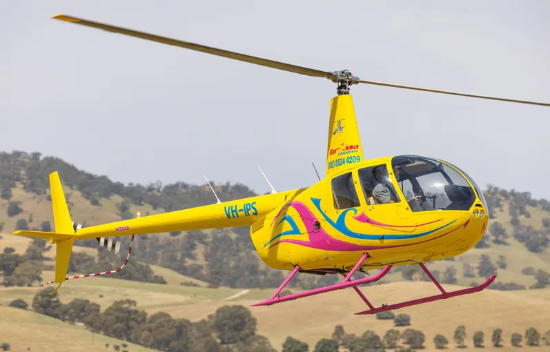 Helicopter Flight, Deluxe 30-minute Private Tour of the Barossa Valley