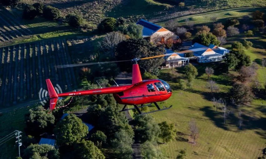 Hunter Valley Scenic Helicopter Flight and Breakfast
