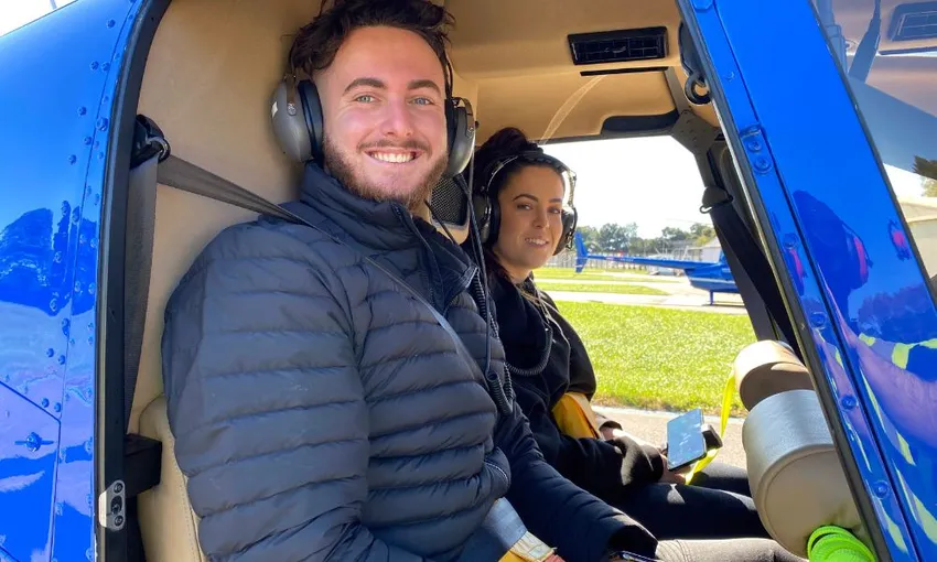 Newcastle Doors Off Helicopter Flight, 20 Minutes - For 2